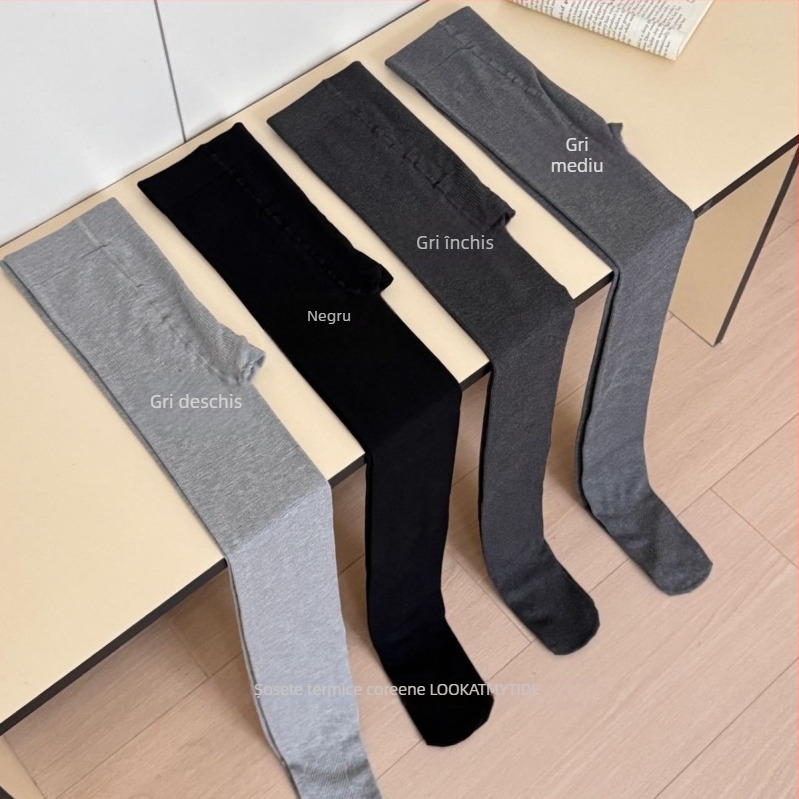 Colanți-modelatori din poliester, talie înaltă, antiderapant, grosime medie, culoare solidă, potriviți pentru tineri 18–40.