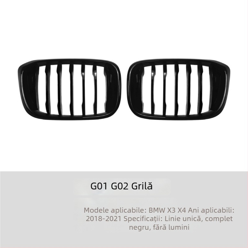 Grilă LED iluminată pentru BMW X3 G01 / X4 G02 (2018–2022)