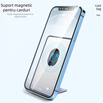 Chengye suport MagSafe din silicon pentru carduri cu bază magnetică pentru iPhone 12 și iPhone 13