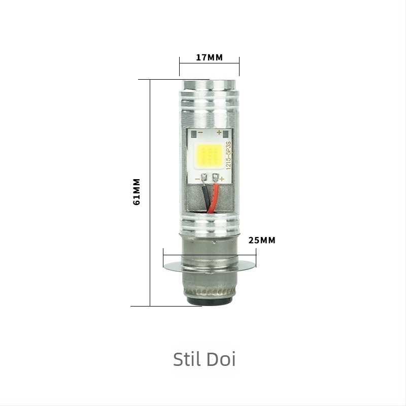 Far LED pentru motocicletă H4, carcasă din aluminiu, IP67, 1500LM, 8-80V