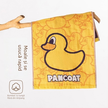 Prosop de față pentru bebeluți din bumbac, fir pieptănat, țesătură Jacquard, 40 g, absorbție 5–10 s