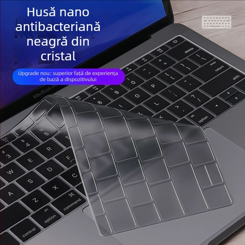 Weihui Membrană de tastatură pentru MacBook Pro și MacBook Air, TPU cristal
