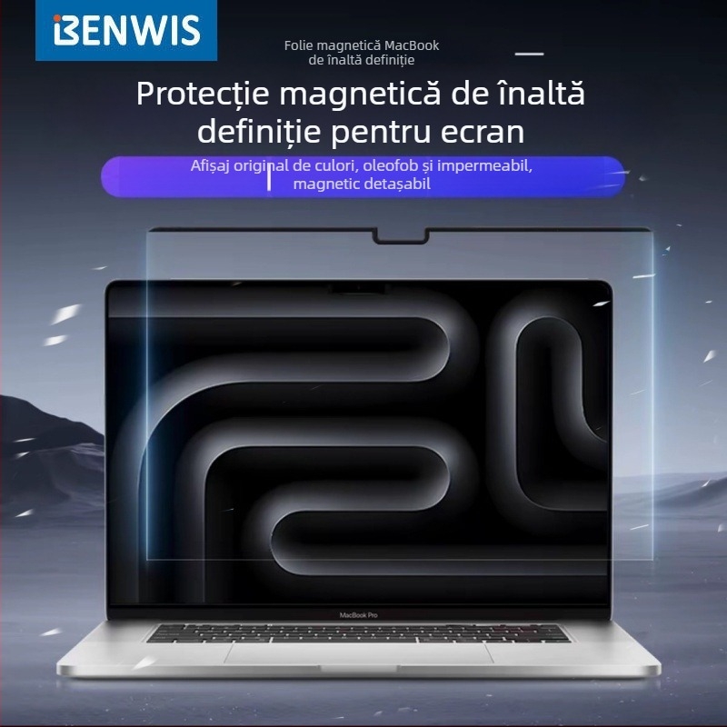 BENWIS Protecție a ecranului cu intimitate pentru MacBook Pro 13 inch și MacBook Air 14 inch