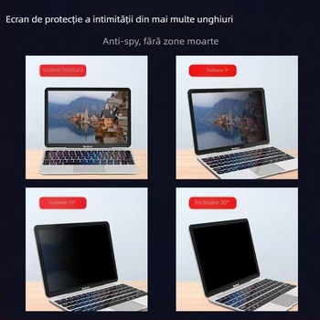Protecție de ecran magnetică pentru confidențialitate pentru MacBook Pro/Air – material PET, Mirror Clear
