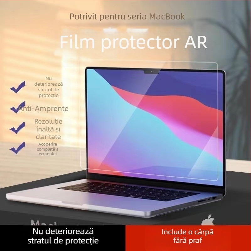 Film pentru ecran Apple MacBook, mat și transparent, OEM, 200 g