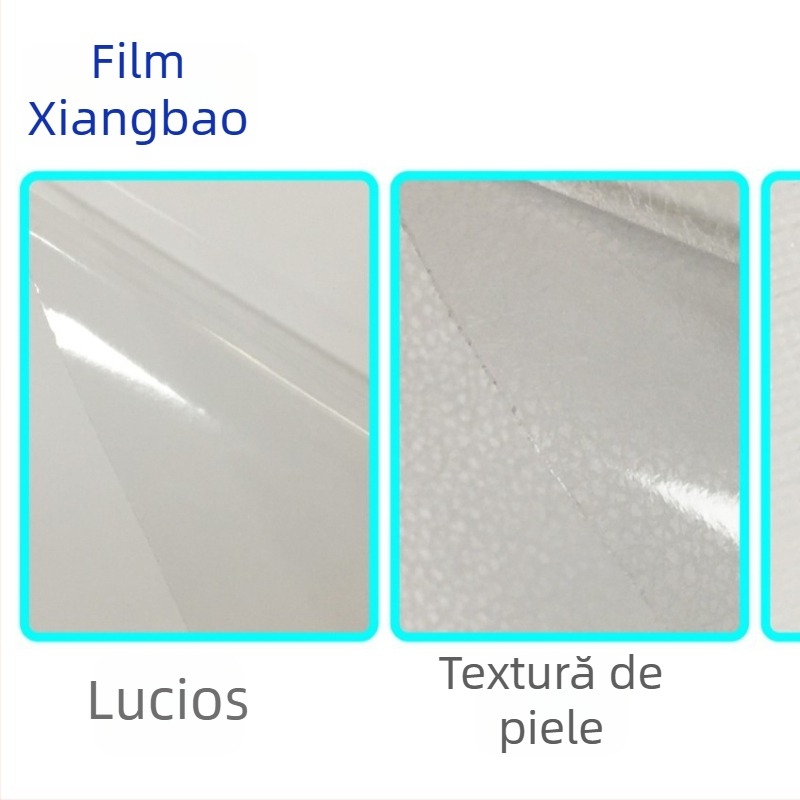 Film protector pentru carcasa MacBook Air — textură lucioasă de piele, model încrucișat; material PVC