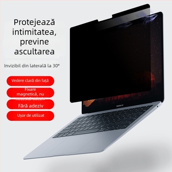 Filtru magnetic pentru confidențialitate pentru ecranul MacBook – PET, acoperire, brand The Concealer, model MacBook, compatibil cu ecranul laptop Apple