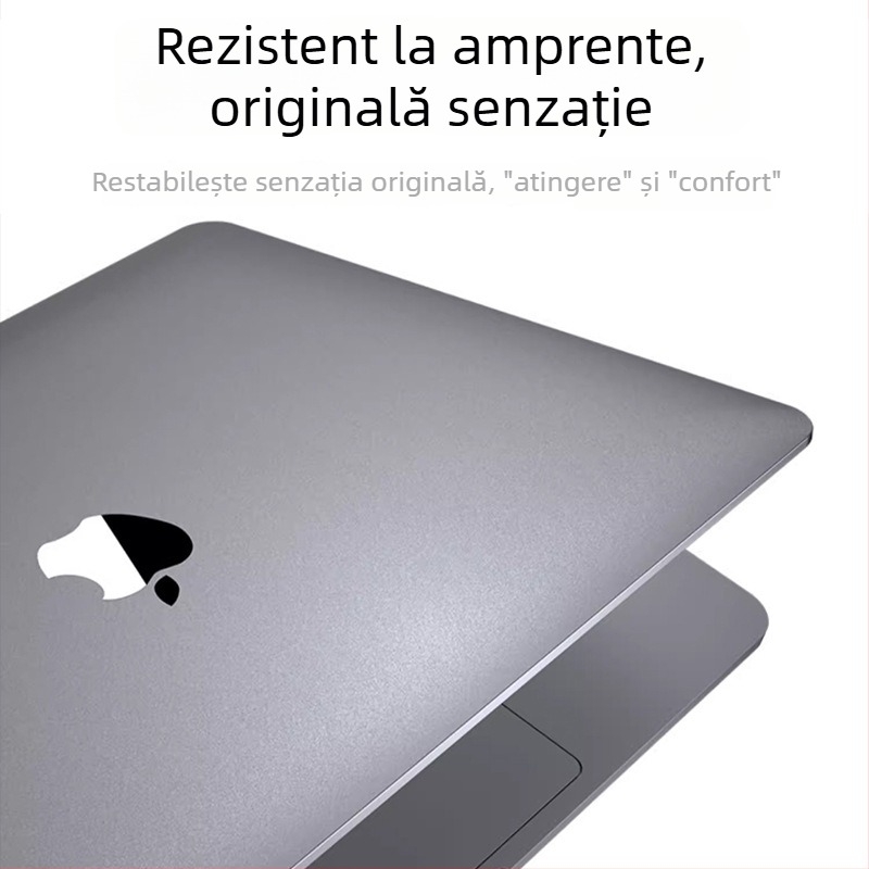Folie PET pentru MacBook Pro — MP-JST Carcasă protectoare pentru notebook Apple, ușor de aplicat