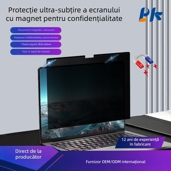 Film magnetic pentru protecția ecranului la notebookuri și tablete | Material PET | design demontabil