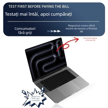Filtru de confidențialitate a ecranului pentru laptop — HUARAN, model Laptop privacy film, PET material, Machining, pentru laptop