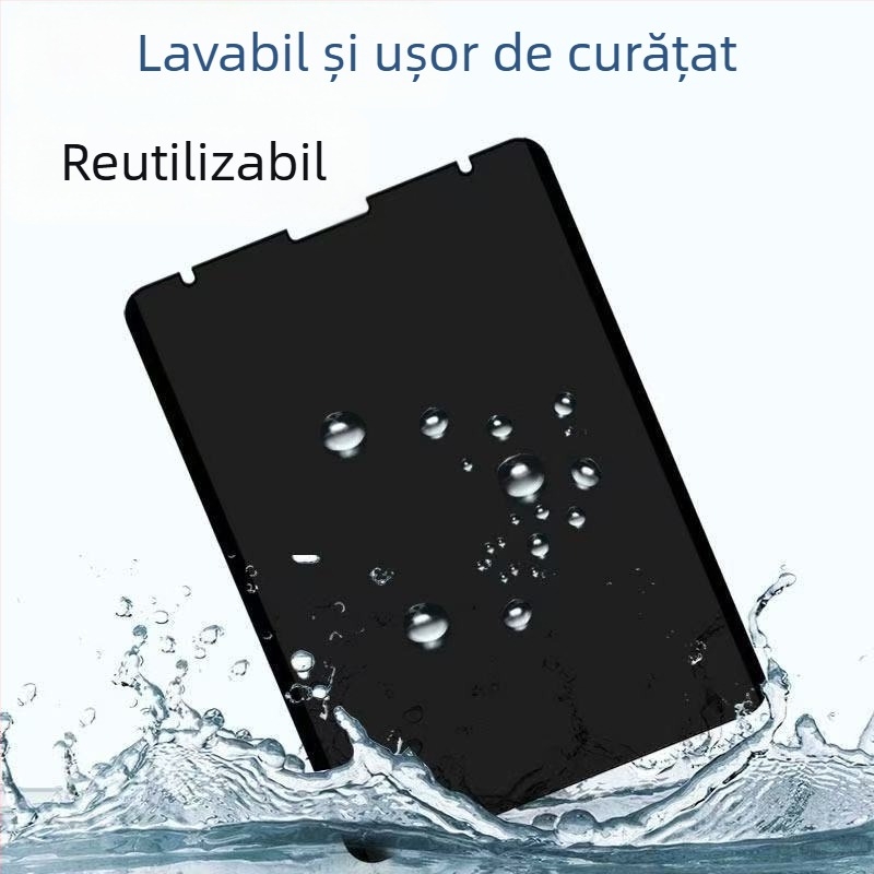 Film magnetic de protecție a intimității pentru iPad Air, detașabil, claritate HD, material PET