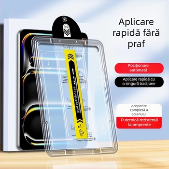 Zhengshangda sticlă temperată – protecție ecran față pentru iPad Pro 11, iPad Air 6, iPad 9 și iPad Mini 6; ecran complet, anti-cădere