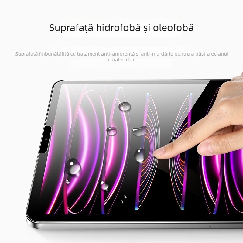Protecție ecran iPad Air din sticlă temperată (Model 2025) — Finisaj mat, Rezoluție înaltă, Rezistent la amprente, Rezistent la căderi