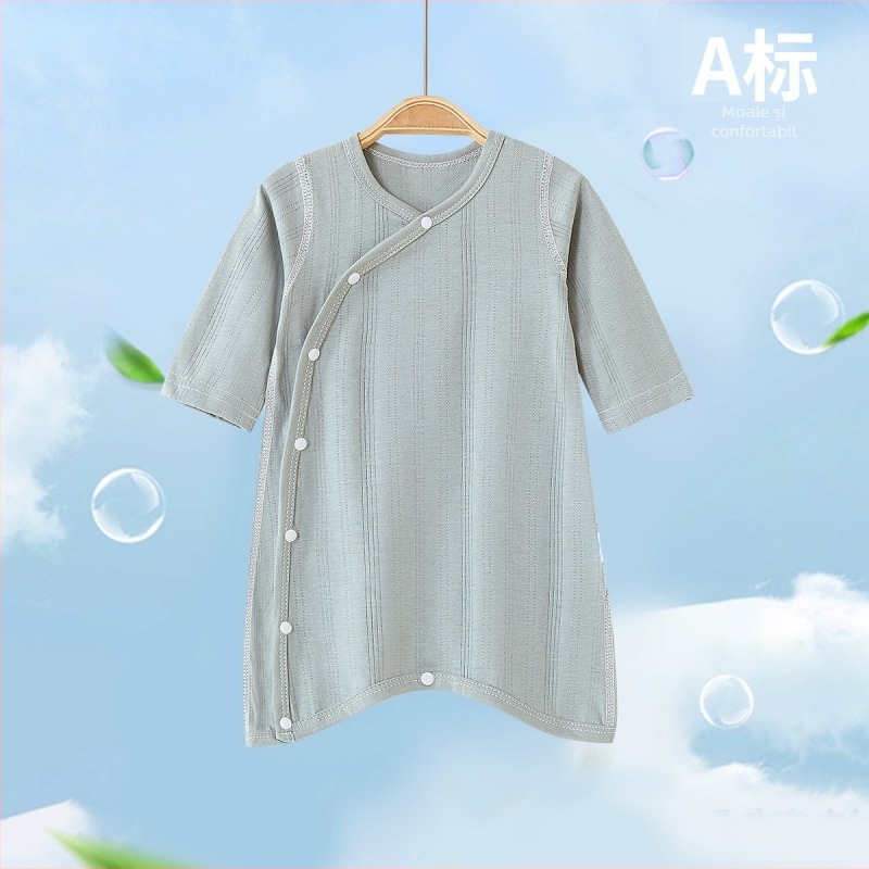 Pijama din bumbac pentru copii, model animal desen animat, mâneci lungi, unisex, pentru 1-3 ani