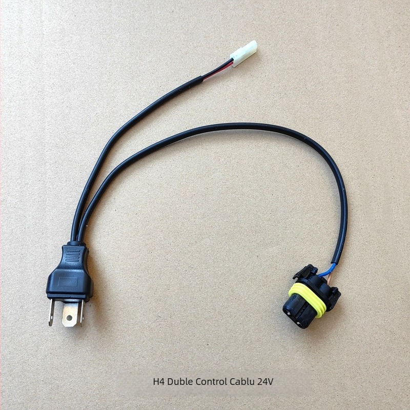 Kit universal de faruri H4 cu Xenon, 12V, 35-55W, model H4