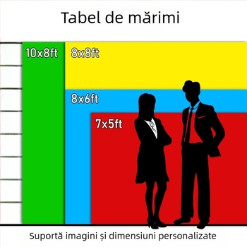 Fundal fotografic din vinil pentru o petrecere de zi de naștere cu temă muzică și chitară | brand Qian, tip: fundal, material: vinil, destinat pentru scene de fotografiere