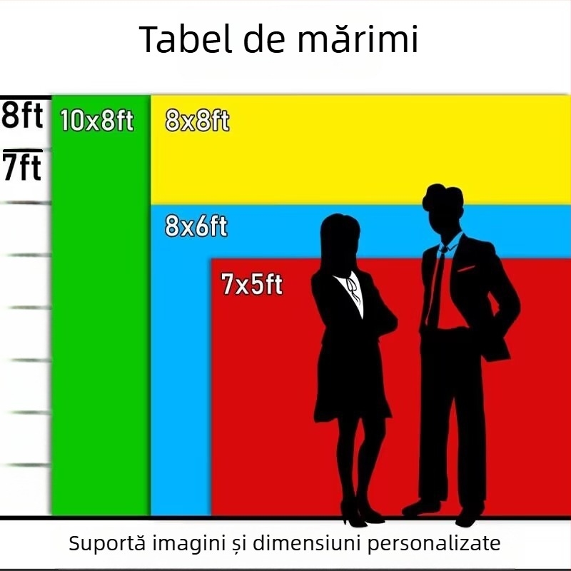 Fundal din pânză BN238 — Temă Tort Rainbow Candy pentru fotografierea produselor, Material vinil