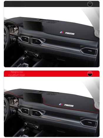 Covoraș din piele pentru bord, protecție solară, compatibil Mazda CX-5