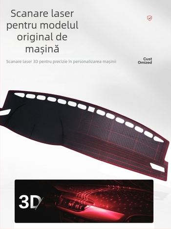 Covoraș din piele pentru bord, protecție solară, compatibil Mazda CX-5