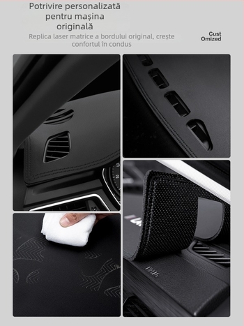 Covoraș din piele pentru bord, protecție solară, compatibil Mazda CX-5