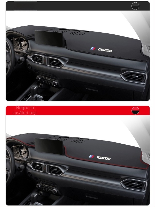 Covoraș din piele pentru bord, protecție solară, compatibil Mazda CX-5