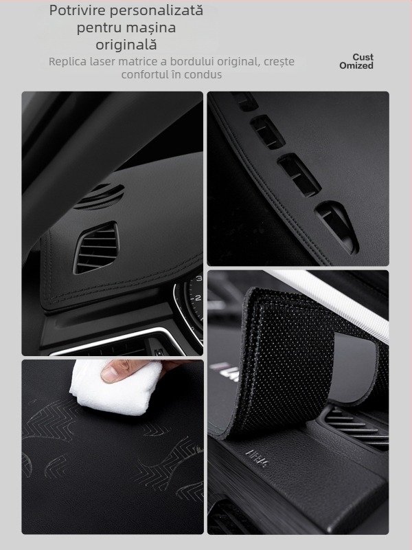 Covoraș din piele pentru bord, protecție solară, compatibil Mazda CX-5