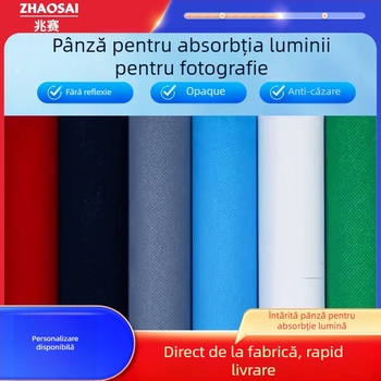 Pânză de fundal pentru fotografie, Refutuna/ruifutu, material PE netesut, 2,8 kg, potrivită pentru fotografii de costume