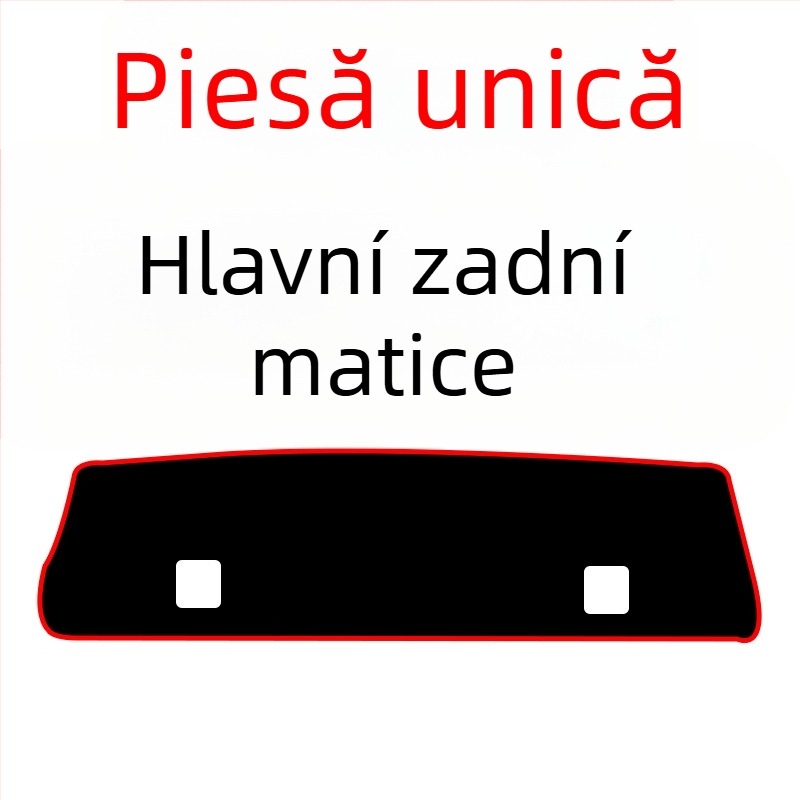 Covoraș pentru consola centrală Nissan Sylphy – poliester, model solid, protecție solară și suprafață antiderapantă