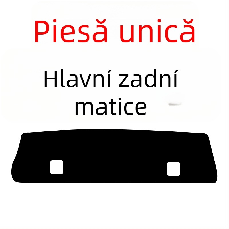Covoraș pentru consola centrală Nissan Sylphy – poliester, model solid, protecție solară și suprafață antiderapantă