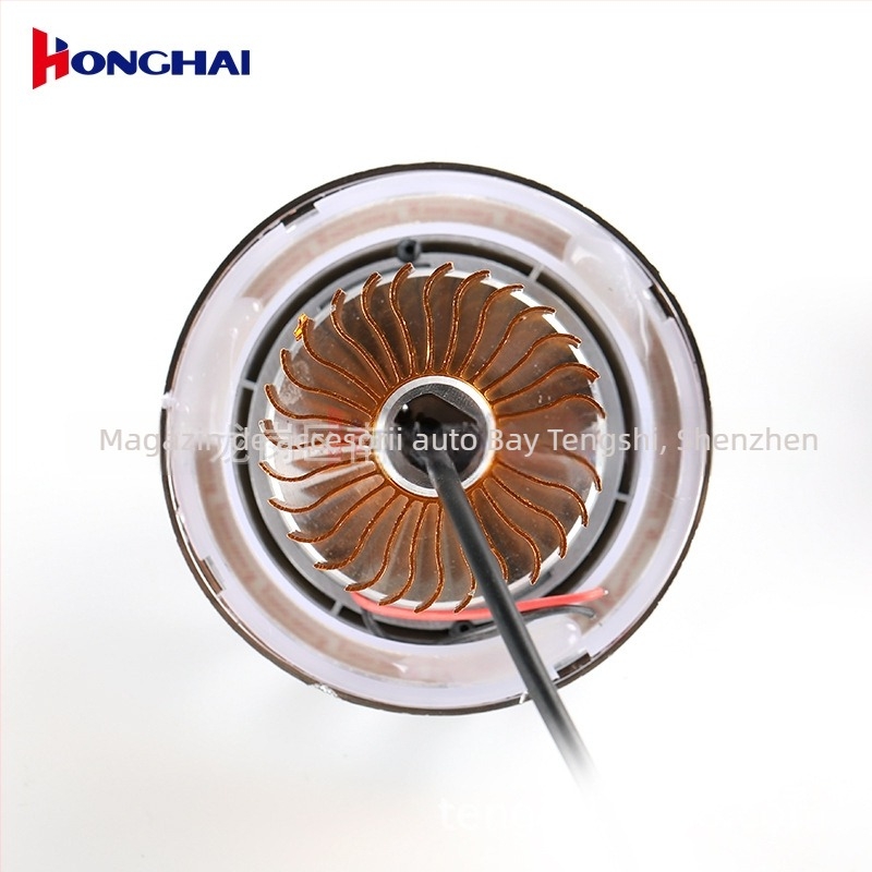 Far încorporat pentru motocicletă cu ochi de înger și ochi de demon, LED SMD, 12V, 11W, 1100LM, IP20