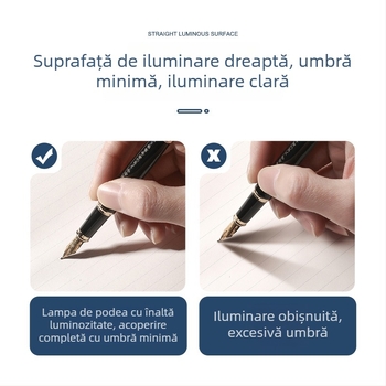 Lampa de podea LED cu întrerupător tactil, design modern minimalist, ZX011, 40 LED SMD2835, acoperire 5–10 m²