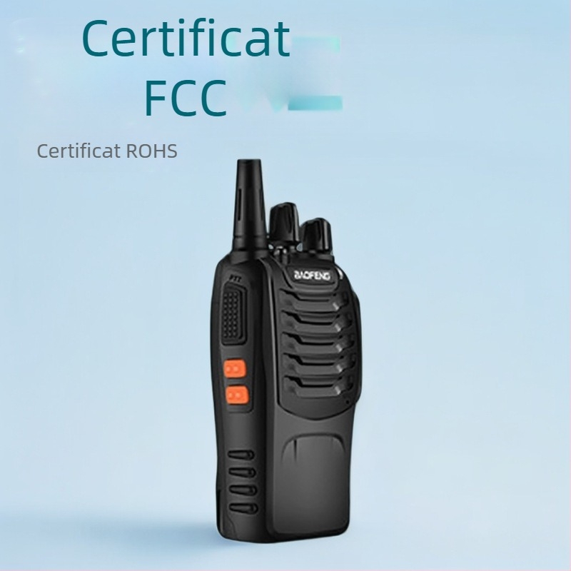 Baofeng BF-888S radio portabil cu două căi, 5W, 430–440MHz, 16 canale, 2800 mAh, rază de acțiune 3–5 km