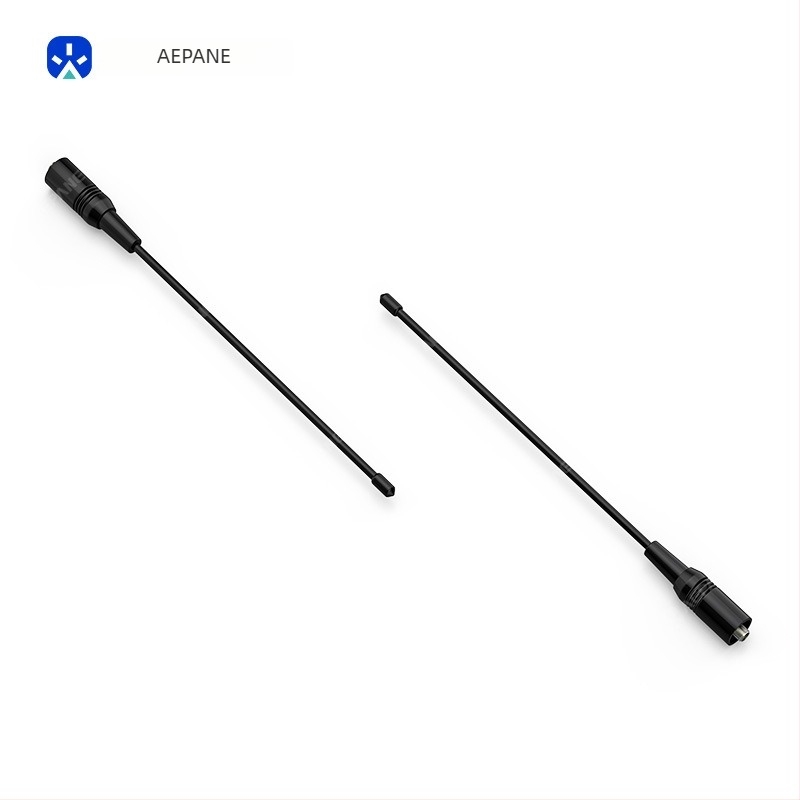 Antena pentru walkie-talkie Yipai NA771, universală cu câștig înalt UV, dual-sections pentru Baofeng, Quansheng, K6TYT, Anti-interferență, rază 3–5 km