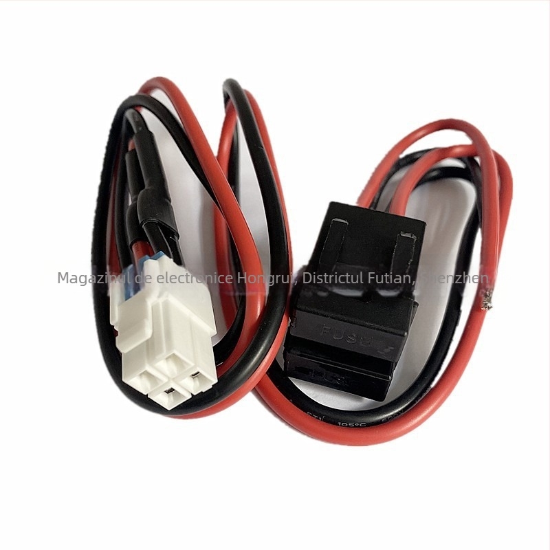 Kodomini 4P-CK cablu de alimentare auto pentru radiouri FT-450, FT-991TS, IC-7000, IC-7600 – anti-interferențe, rază 3-5 km