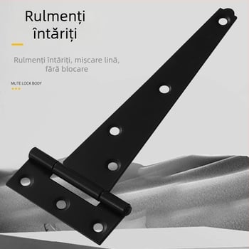Balama în formă de T pentru uși și porți, din fier, ștanțată, Cod Produs 271