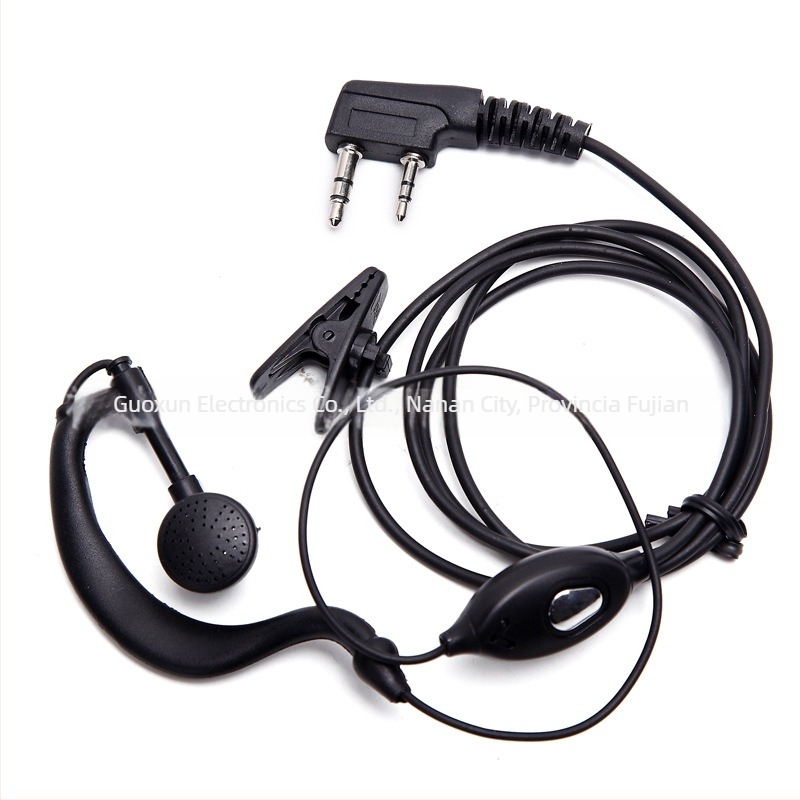 Căști Baofeng 992 pentru stație radio, cablu de 150 cm, fără baterii, rezistente la praf, rază de până la 1,5 km