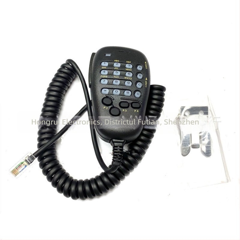 MH-48A6J Microfon de mână pentru radiouri auto KEDUOMNI FT7800R/FT8900R/FT7900R – digital, anti-interferențe, compatibil FT1907/FT1807, rază 3-5 km