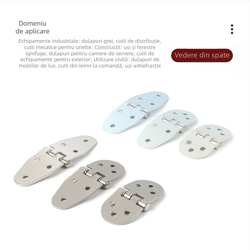 CL238-1/CL238-2/CL238-3 balamale de colț pentru dulapuri de control, din fier și oțel inoxidabil, finisajul suprafeței: vibrație lucioasă / galvanizat, marcă: Chikai