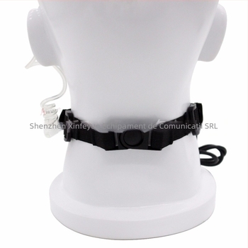 YIDATON Z2003 microfon de gât pentru headset tactic – rază 1.5-3 km, cablu 1.2 m, fără baterie, anti-interferență