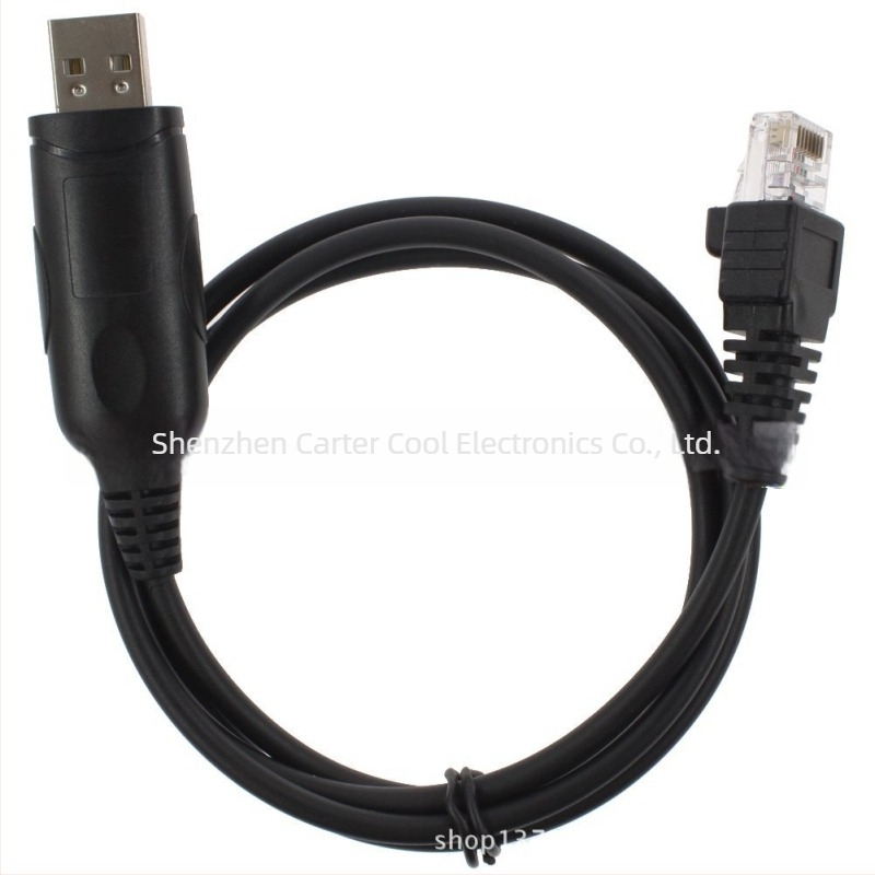 GP300 cablu de programare a datelor pentru motociclete — raza 1,5–3 km, fără baterie, rezistent la praf, compatibil cu Motorola GM3188/GM338/SM50/SM120/GM950/GM3688