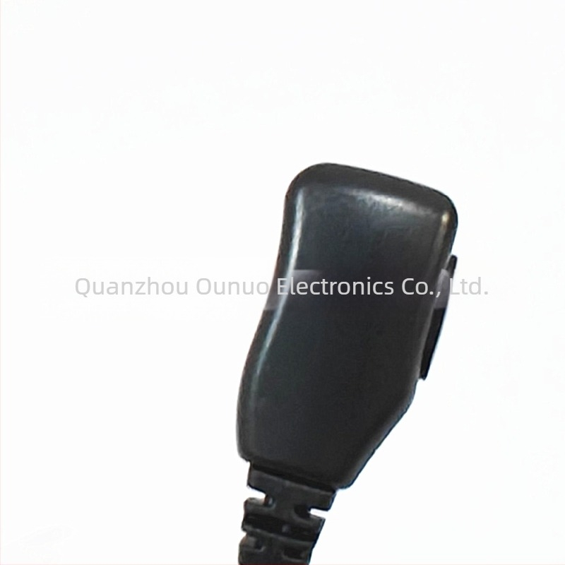 Clip pentru tubul de aer al căștii pentru radio, Guotong-compatibil cu Motorola GP68/88/300 M-Head, rezistent la praf, fără baterie, rază 1,5–3 km