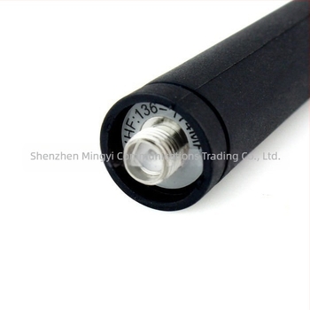 Antena VHF TK-2207 pentru Kenwood TK-2207, TK2206 și TK2203 Walkie Talkie — rază 10-50 km, distanță teoretică de comunicare 10-50 km, anti-interferențe