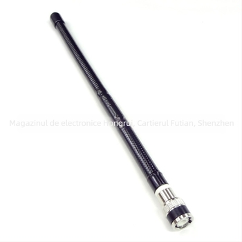 Antena pentru 27 MHz cu conector BNC, model BNC-27MHz; impedanță 50 Ω; rază 1,5–3 km; fără baterie; anti-interferență