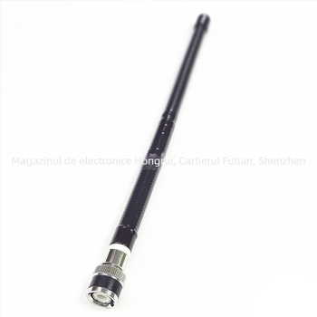 Antena pentru 27 MHz cu conector BNC, model BNC-27MHz; impedanță 50 Ω; rază 1,5–3 km; fără baterie; anti-interferență
