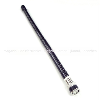 Antena pentru 27 MHz cu conector BNC, model BNC-27MHz; impedanță 50 Ω; rază 1,5–3 km; fără baterie; anti-interferență