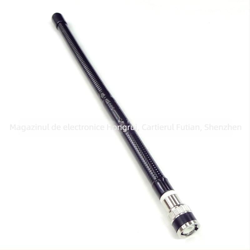 Antena pentru 27 MHz cu conector BNC, model BNC-27MHz; impedanță 50 Ω; rază 1,5–3 km; fără baterie; anti-interferență