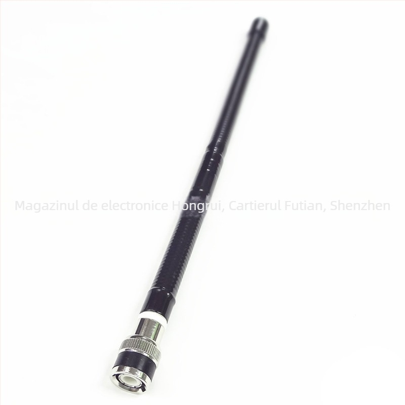 Antena pentru 27 MHz cu conector BNC, model BNC-27MHz; impedanță 50 Ω; rază 1,5–3 km; fără baterie; anti-interferență