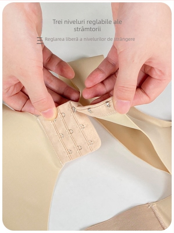 Bretea pentru postura umerilor - neortopedică, sprijin pentru spate invizibil pentru femei adulte, material: nylon și spandex, yoga/fitness