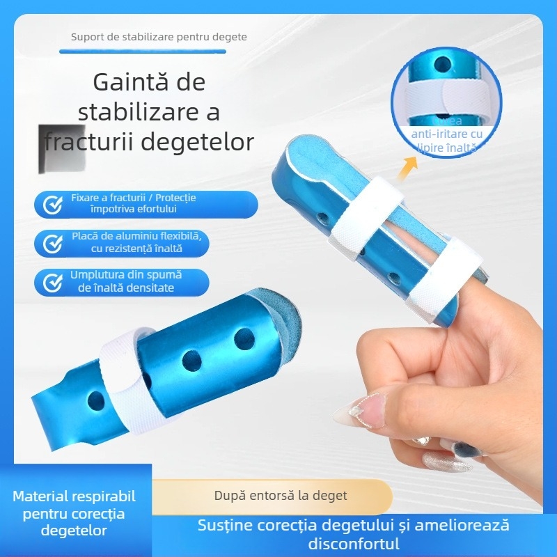 Ortez deget fractură fixare – brand Yu Ren, model Two nail panels, producător Hengshui Yuren Medical Devices, standard Jiheng Equipment 20240267