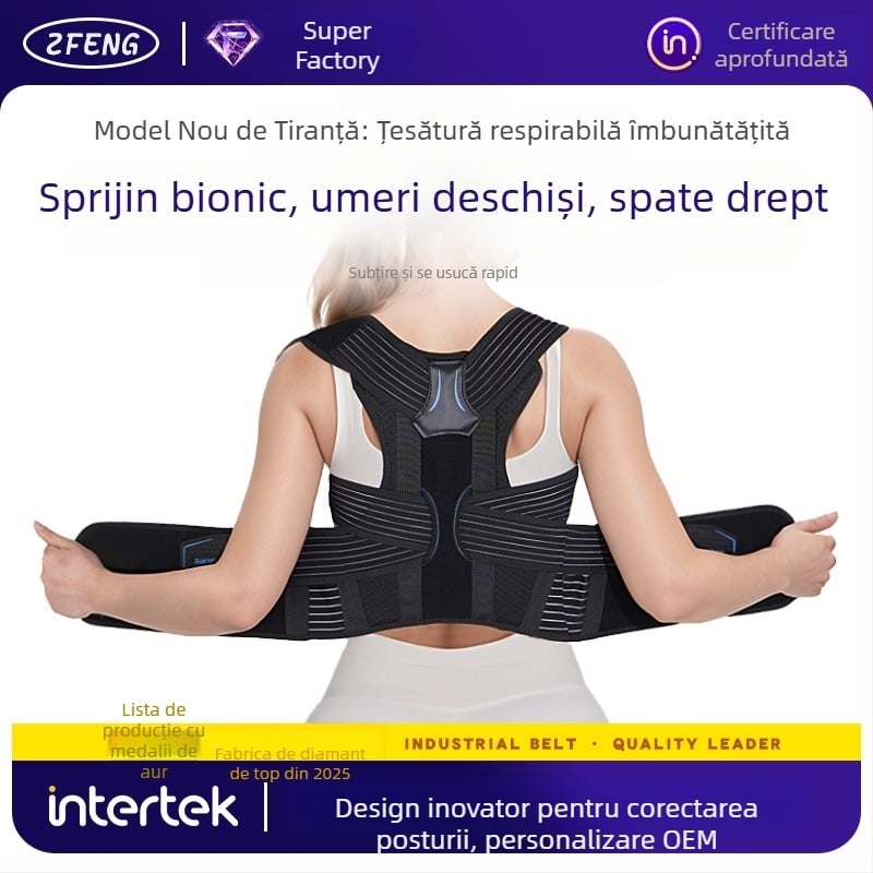 Centură corectare postură pentru spate, talie și umeri cu susținere lombară (Brand: Mount Everest; Material: Altul; Pentru adulți; Categorie: Protecție talie)